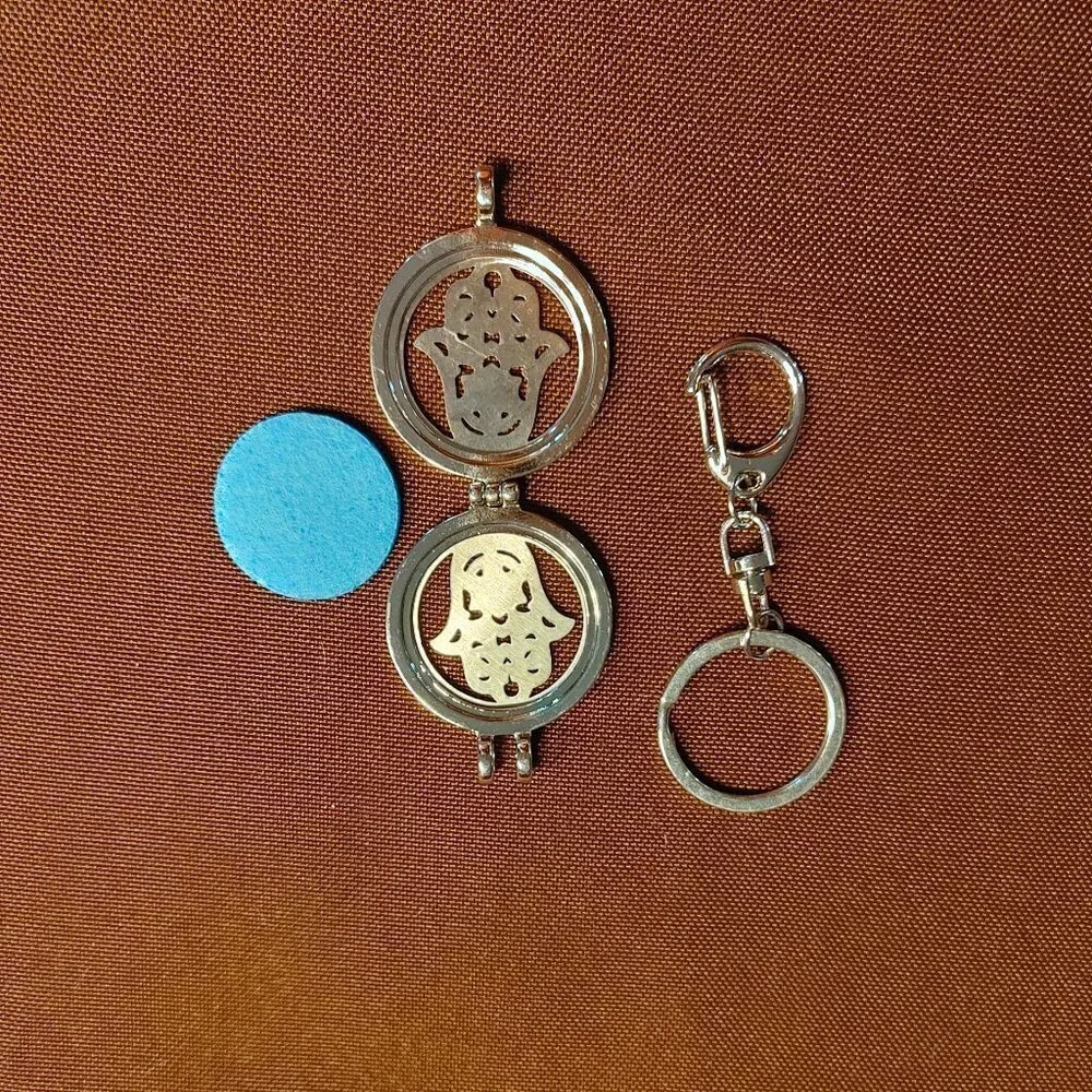 Aromatherapy Essential Oil Diffuser Keychain Jewelry